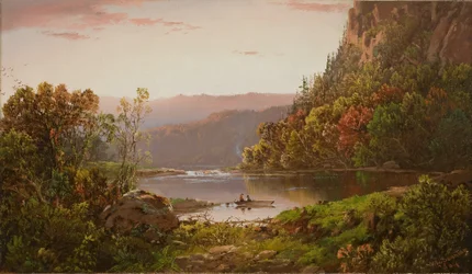 On Valley River, Virginia, 1864
