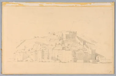 Studie av landskap, Spezia, Italien