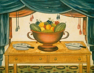 Skål med frukt, ca 1830 (olja på duk)