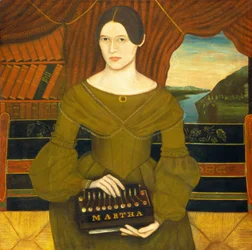 Martha, ca 1835 (olja på duk)