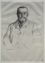 Porträtt av H. Cock
