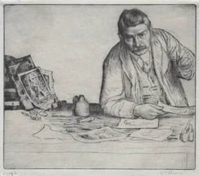 Självporträtt - "The Etcher"