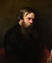Porträtt av John Henry Chamberlain 1831-1883, 1864.