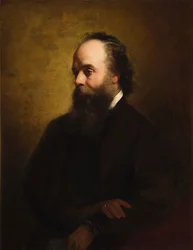 Porträtt av Samuel Timmins 1826-1902, 1880.