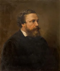 Porträtt av John Thackray Bunce 1828-1899, 1879.