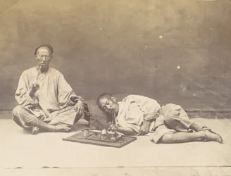 Opiumrökare, 1867.