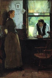 En dag i juni, ca. 1880-1885.