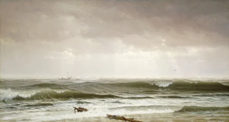 Längs stranden, 1870