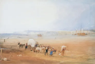 Strandscen på sydkusten