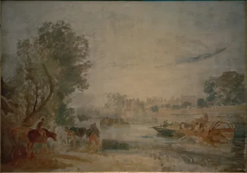 Hampton Court, från Themsen