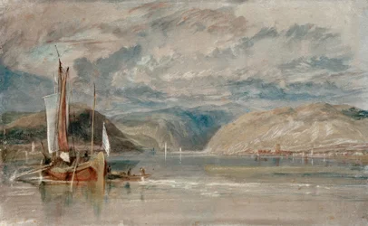 Rüdesheim, utsikt över Binger Loch