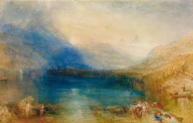Zugsjön: tidig morgon