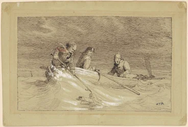 Studie för "Shad Fishing"