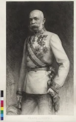 Franz Joseph I i fältmarskalkens galauniform