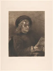 Rembrandts son Titus. Om Rembrandt. Verlag der Gesellschaft f. Konst i Wien