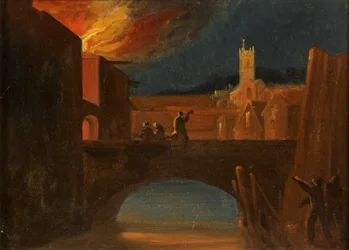 Bristol Riots: The Burning of Bridewell, med St Michael