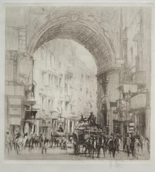 San Carlo Arch, Neapel