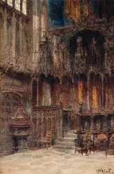 Henry VII:s kapell, Westminster Abbey, c1907.