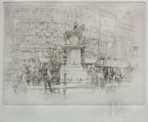 Charing Cross: Statyn av Charles I