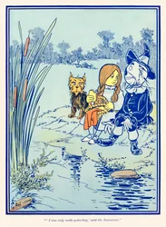 ??Jag gjordes bara igår,? sa Fågelskrämman.? från ?The Wonderful Wizard of Oz? av L. Frank Baum