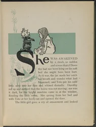 Illustration från "Den underbara trollkarlen från Oz" av Lyman Frank Baum