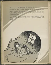 Illustration från "Den underbara trollkarlen från Oz" av Lyman Frank Baum