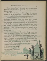 Illustration från "Den underbara trollkarlen från Oz" av Lyman Frank Baum