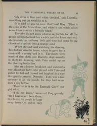 Illustration från "Den underbara trollkarlen från Oz" av Lyman Frank Baum
