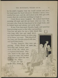 Illustration från "Den underbara trollkarlen från Oz" av Lyman Frank Baum