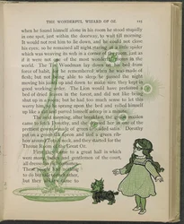 Illustration från "Den underbara trollkarlen från Oz" av Lyman Frank Baum