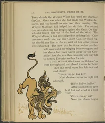 Illustration från "Den underbara trollkarlen från Oz" av Lyman Frank Baum