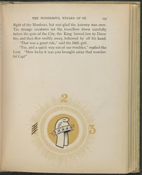 Illustration från "Den underbara trollkarlen från Oz" av Lyman Frank Baum