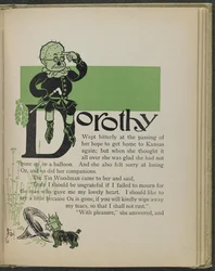 Illustration från "Den underbara trollkarlen från Oz" av Lyman Frank Baum