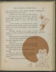 Illustration från "Den underbara trollkarlen från Oz" av Lyman Frank Baum