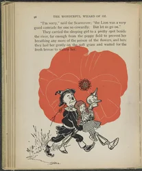 Illustration från "Den underbara trollkarlen från Oz" av Lyman Frank Baum