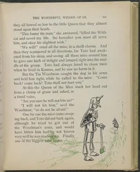 Illustration från "Den underbara trollkarlen från Oz" av Lyman Frank Baum