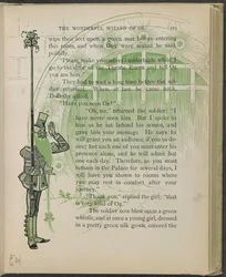 Illustration från "Den underbara trollkarlen från Oz" av Lyman Frank Baum