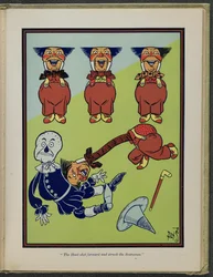 Illustration från "Den underbara trollkarlen från Oz" av Lyman Frank Baum