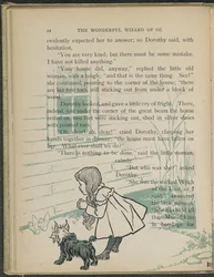 Illustration från "Den underbara trollkarlen från Oz" av Lyman Frank Baum