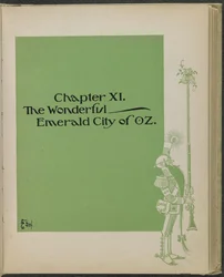Illustration från "Den underbara trollkarlen från Oz" av Lyman Frank Baum