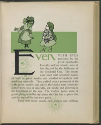 Illustration från "Den underbara trollkarlen från Oz" av Lyman Frank Baum