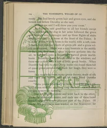Illustration från "Den underbara trollkarlen från Oz" av Lyman Frank Baum