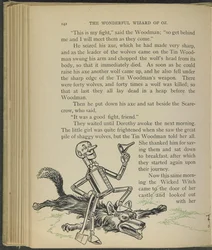 Illustration från "Den underbara trollkarlen från Oz" av Lyman Frank Baum