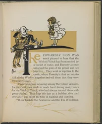 Illustration från "Den underbara trollkarlen från Oz" av Lyman Frank Baum