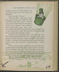 Illustration från "Den underbara trollkarlen från Oz" av Lyman Frank Baum