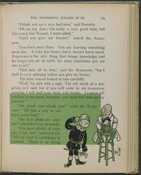Illustration från "Den underbara trollkarlen från Oz" av Lyman Frank Baum