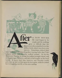 Illustration från "Den underbara trollkarlen från Oz" av Lyman Frank Baum
