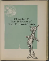 Illustration från "Den underbara trollkarlen från Oz" av Lyman Frank Baum