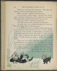 Illustration från "Den underbara trollkarlen från Oz" av Lyman Frank Baum