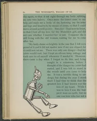 Illustration från "Den underbara trollkarlen från Oz" av Lyman Frank Baum